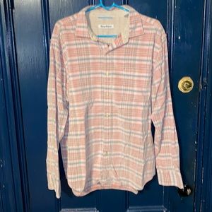 Men’s L Cotton Tommy Bahama Button Down Shirt